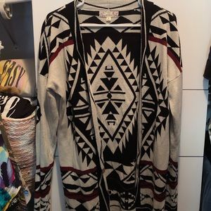 Brand new Aztec print sweater